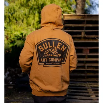 Pánská mikina mikina s kapucí pánské - BONE COILS - SULLEN - SCM7722_CHIP - 4XL