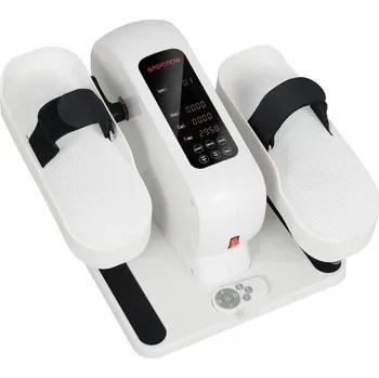 Kardio stroj SPORTNOW Eliptický trenažér, elektrický crossový trenažér s dálkovým ovládáním NO SIZE BÍLÁ