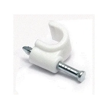 Rozvaděč DATACOM Kabelová příchytka (5mm) bílá 100ks 9351