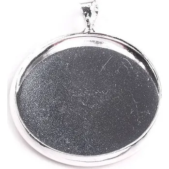 Kovové lůžko Ø25 mm hladké, polotovar, střední, 1 platina