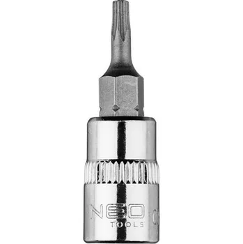 Nástavec Torx TX10 na hlavici 1/4, krátký, 37 mm NEO Tools