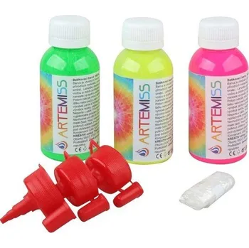 Výtvárné potřeby Batikovací sada NEON JARNÍ 3 x 33g