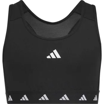 Dámské oblečení Dívčí sportovní podprsenka adidas TECHFIT SPORTS BRA 128 Černá, Bílá
