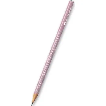 Grafitová tužka Grafitová tužka Faber-Castell Sparkle - perleťové odstíny růžová