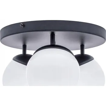 Stropní Svítidlo kulatý Milagro 35 x 18 cm černý