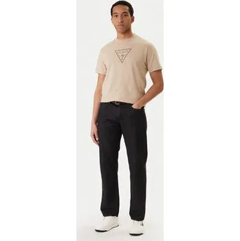 Pánské tričko Guess T-Shirt M6RI23 K8FQ4 Béžová Regular Fit XL