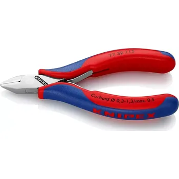 Dílna Kleště Knipex 77 32 115 štípací elektronik (malá fazeta) (K 77 32 115)