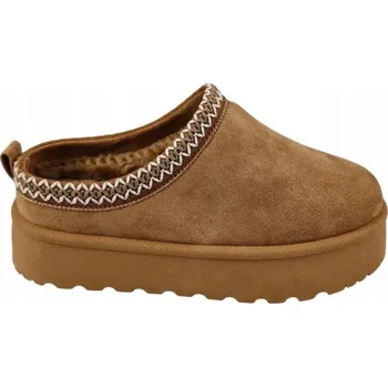 Dámské pantofle Tlusté pantofle Pantofle NEWS 26-9248 velbloudí vel. 38