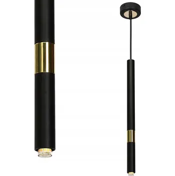 Závěsné svítidlo Milagro MONZA ČERNÁ / ZLATÁ 1-bodové světlo G9