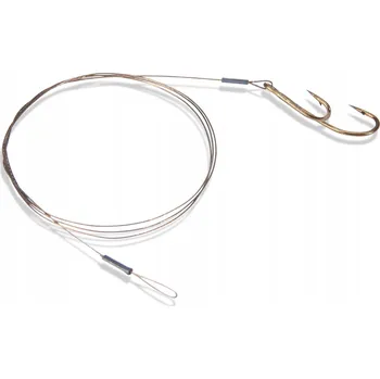 Ocel návazec Saenger 1x7 Ryder Hook 12 kg 50 cm