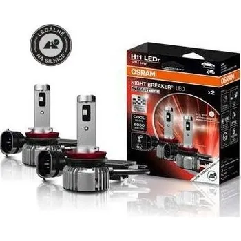 Žárovka LED autožárovky OSRAM NIGHT BREAKER H11 SMART 12V HOMOLOGOVANÉ - 2 ks