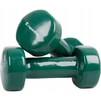 Potažené/pogumované činky inSPORTline 2x 3 kg