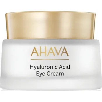 Péče o oční okolí AHAVA Hyaluronic Acid Eye Cream protivráskový oční krém redukující otoky a tmavé kruhy 15 ml