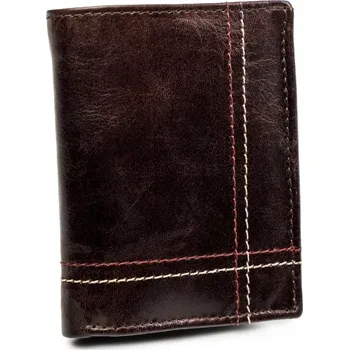 Peněženka Always Wild peněženka z přírodní kůže, hnědá - muž