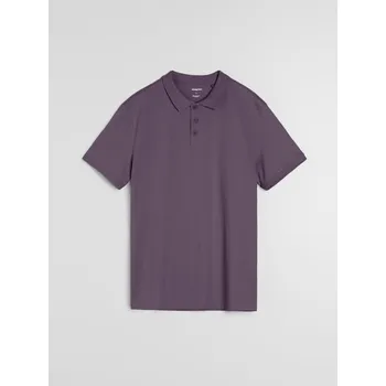 Pánské tričko Sinsay - Bavlněné polo tričko - fialová - 349HZ-45X - 349HZ-45X-3XL