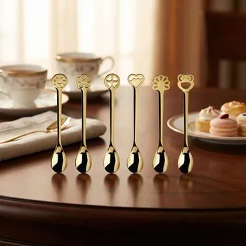 Příbor BUGATTI Portafortuna 6 ks – lžičky na kávu a čaj z nerezové oceli