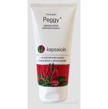 Masážní přípravek VUP a.s. PEGGY nové gely kapsaicin 170 g