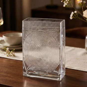 Váza Skleněná váza na květiny MONDEX SERENITE 23,5 cm