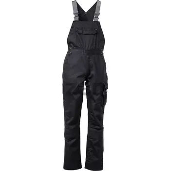 montérky Pracovní kalhoty s laclem, černá, vel. 68