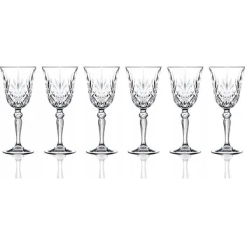Sklenice RCR Crystal Melodia sklenice na víno 210 ml 6 ks transparentní