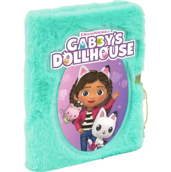 Zápisník Derform Plyšový památník se zámkem A5 Gabby