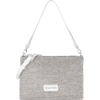 Kabelka Valentino kabelka eko kůže stříbrná