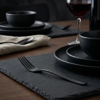 Příbor Stolní vidlička SU BLACK - VERLO (nová)