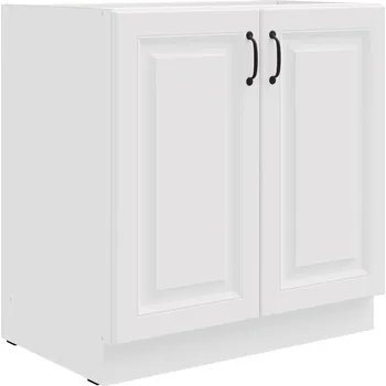 Kuchyňská linka Dolní skřínka STILO - 80 D 2F BB, Bílá/Bílá