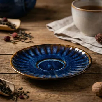 Talíř Podšálek na kávu o průměru 15,2 cm DEEP BLUE - VERLO