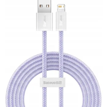 Datový kabel Kabel Baseus USB - Apple Lightning 2 m fialový