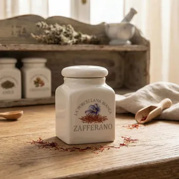 Dóza na potraviny LA PORCELLANA BIANCA Conserva 175 ml - porcelánová nádoba na koření