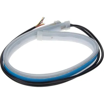 Přídavný světlomet LED pásek, dynamické blinkry oranžová, poziční světla bílá, 45 cm, 96UN07-45