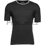 Triko s krátkým rukávem, černá/šedá, vel. M