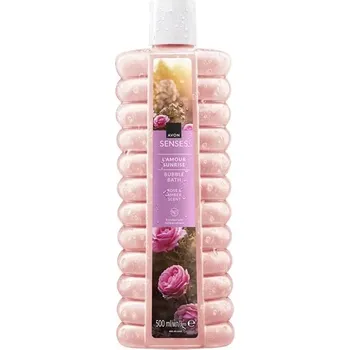 Koupelová pěna Pěna do koupele s vůní růže a ambry - 500ml