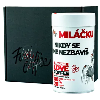 Káva Káva Fixi Coffee Miláčku navždy spolu – dárková sada 2 x 250g