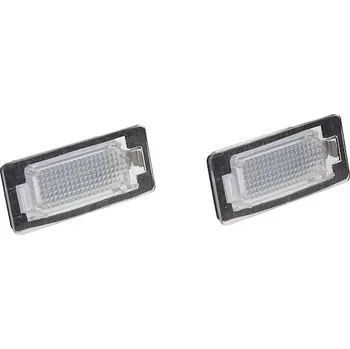 Přídavný světlomet LED osvětlení SPZ do vozu Škoda Fabia II, Octavia 3, Yeti, RZSK02