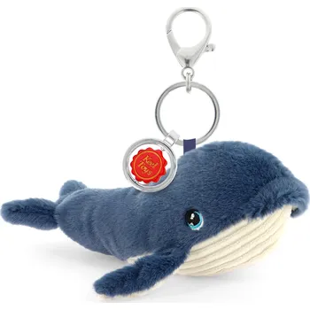 plyšák Keeleco Přívěsek na Tašku Velryba 12 cm