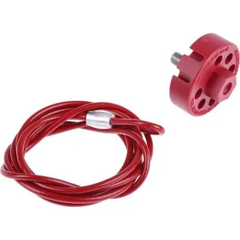 Zámek na kolo Zajišťovací lankový zámek 6.5mm petlice