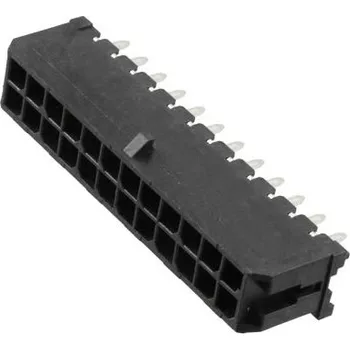 Elektrický konektor Konektor PCB, řada: 43045, počet kontaktů: 24, počet řad: 2, rozteč: 3mm