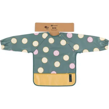 PETITE&MARS Bryndák s dlouhými rukávy zástěrka Ben Beige Citrus