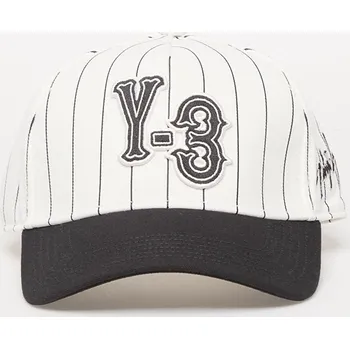 Kšiltovka Kšiltovka Y-3 Pinstripe Cap Chalk White M
