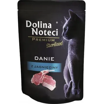 Krmivo pro kočku Dolina Noteci Premium Sterilised - Krmivo pro kastrované kočky s jehněčím masem 85 g