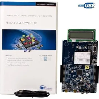 Vývojová deska Vývojová sada, CY8C3866AXI-040, PSOC(TM), PSoC, MCU, Vývojová deska