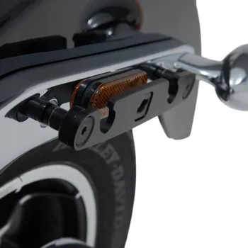 Zavazadlo na motocykl BOČNÍ NOSIČ SLH LEVÝ SW-MOTECH HARLEY-DAVIDSON SOFTAIL LOW RIDER / S (17-), ČERNÝ