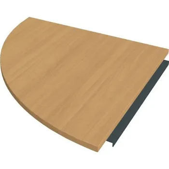 Psací stůl Stůl spojovací levý - CP 900 L - BUK , ČERNÁ Ral 9005