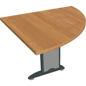 Psací stůl Stůl spojovací pravý FP 901 P - OLŠE , ČERNÁ Ral 9005