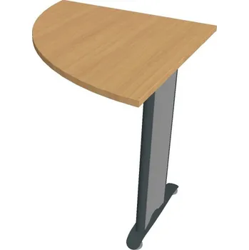 Psací stůl Stůl spojovací levý - CP 901 L - BUK , ČERNÁ Ral 9005