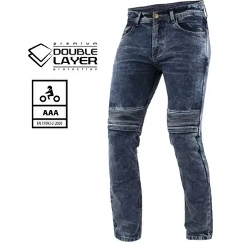 Pánské džíny na moto Trilobite Micas Urban doublelayer Aaa blue - 36 / modrá