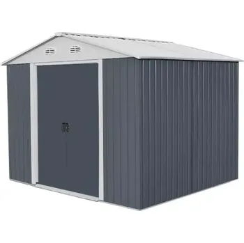 Zahradní domek HECHT 8X8 Plus 2600 x 2580 mm šedý tmavě šedý