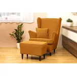 Gisela potah na křeslo ušák s podsedákem